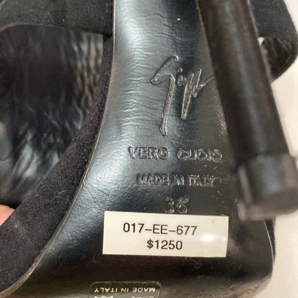 Giuseppe Zanotti Studded Heels Bootie Size 36 - Picture 15 of 16